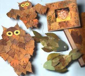 Поделки из листочков – 75 фото идей из осенних сухих листьев