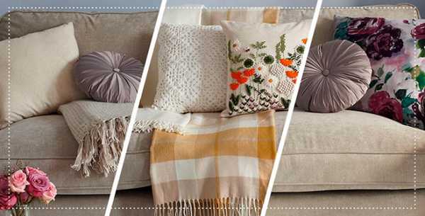 Подушечки на диван – Диванные подушки, правила выбора, изготовление своими руками