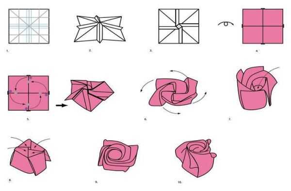 Простые цветы оригами – : . . - 50 -!