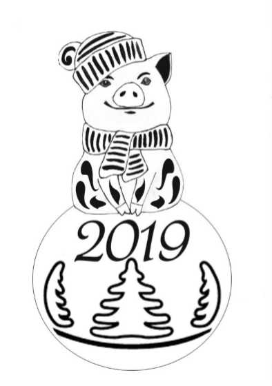 Распечатать шаблоны на новый год на окна – Новогодние трафареты на окна 2019 для вырезания из бумаги