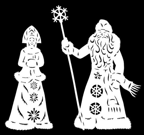 Распечатать шаблоны на новый год на окна – Новогодние трафареты на окна 2019 для вырезания из бумаги