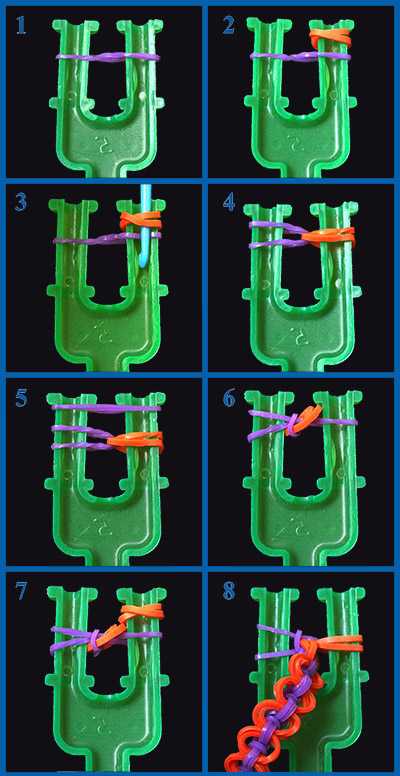 Резинки плести – Схемы плетения браслетов из резинок своими руками с фото