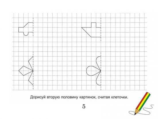 Рисует по клеточкам – рисунки по клеткам для начинающих