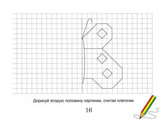 Рисует по клеточкам – рисунки по клеткам для начинающих