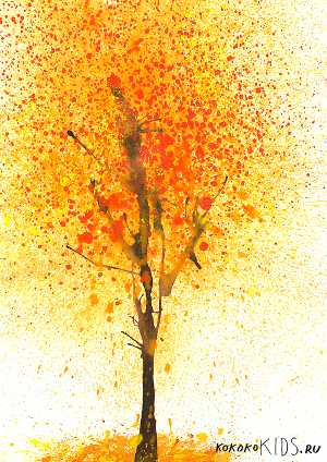 Рисунок осень поделка – . .