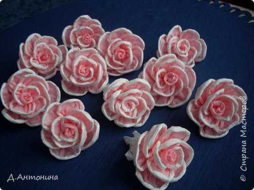 Роза из салфетки бумажной – : ,