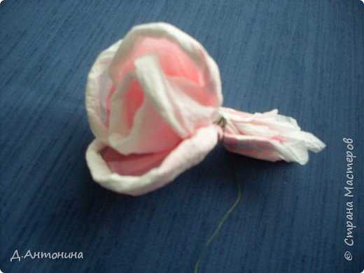 Роза из салфетки бумажной – : ,