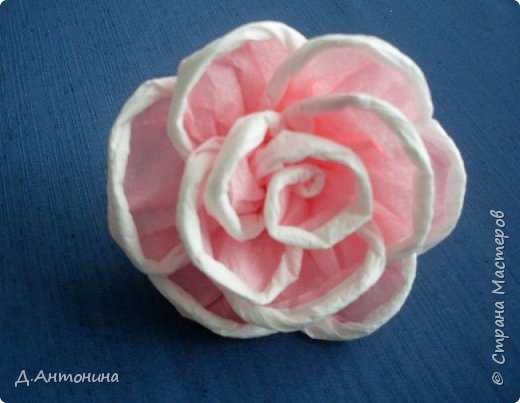 Роза из салфетки бумажной – : ,