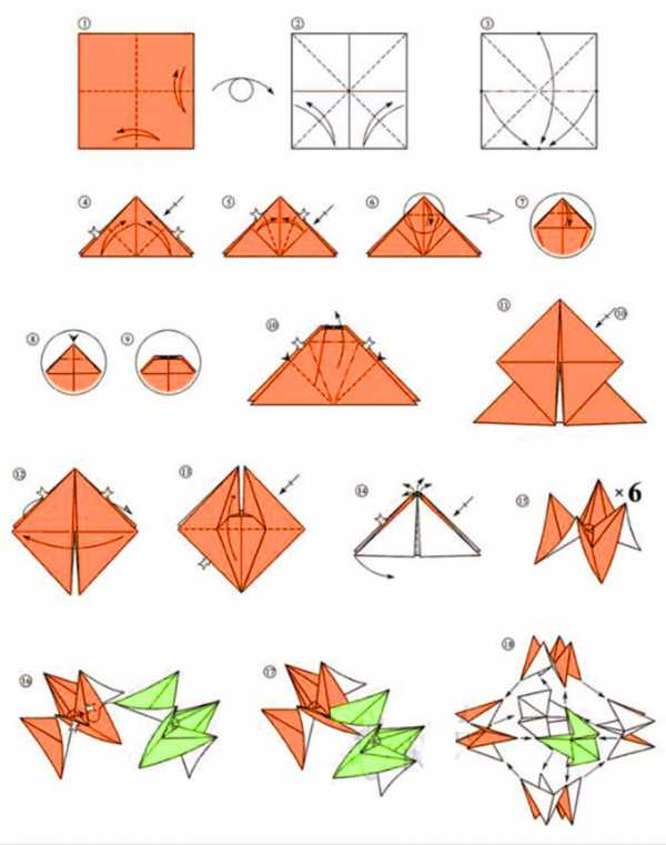 С оригами – Origami K - все схемы оригами