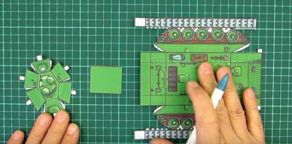 Сделать из бумаги танк – Как сделать из бумаги танк