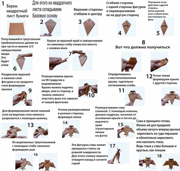 Сова поделки из бумаги своими руками – Как сделать сову из бумаги своими руками объемную