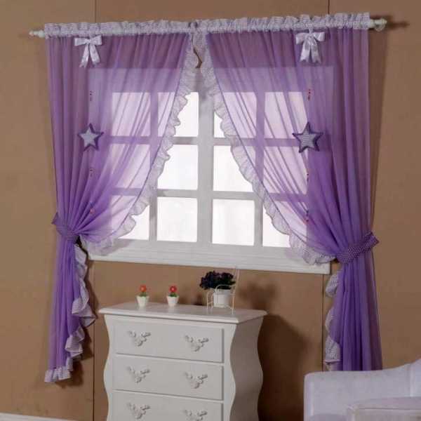 Своими руками шторы для детской – идеи портьер для девочек, как украсить подхваты для штор