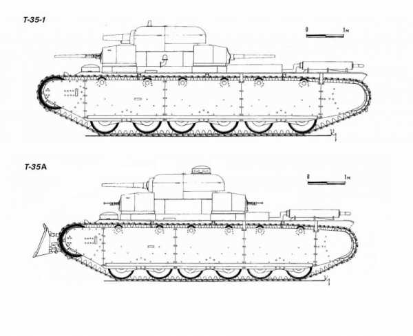 Танк т 35а – Тяжёлый танк Т-35 » Военное обозрение