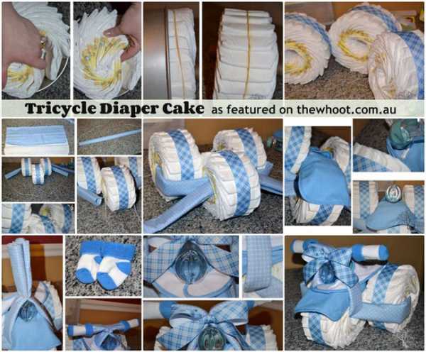 Торт для мальчика из памперсов мастер класс – 5 вариантов, 70 фото как сделать торт из подгузников