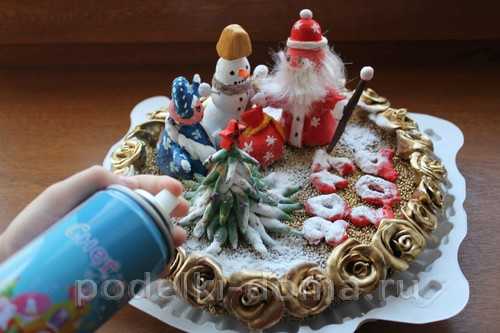 Торт из соленого теста поделка – - . , - .
