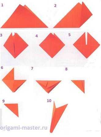 Треугольные модули из бумаги оригами – Треугольный модуль оригами | Страна Мастеров
