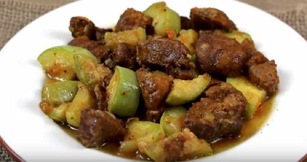 Тушеные кабачки рецепт с мясом – Тушеные кабачки с мясом - рецепт приготовления с фото