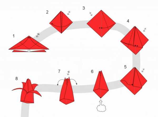 Тюльпаны из бумаги цветы – Тюльпан из бумаги - 84 фото-идей по созданию красивых цветов