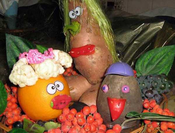 Вироби з овочив и фруктив на день осени – Здравствуй, Осень! Выставка поделок из овощей и фруктов.