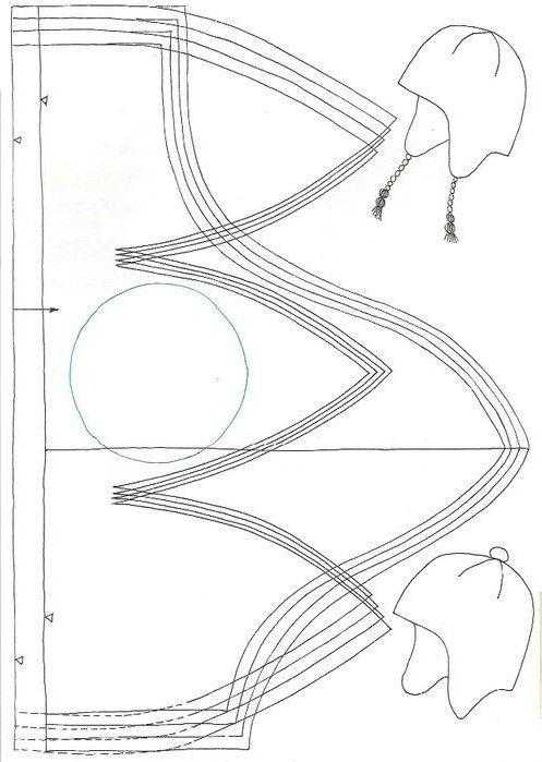 Выкройки женских меховых шапок бесплатно – Выкройки шапки из меха - бесплатно для вас